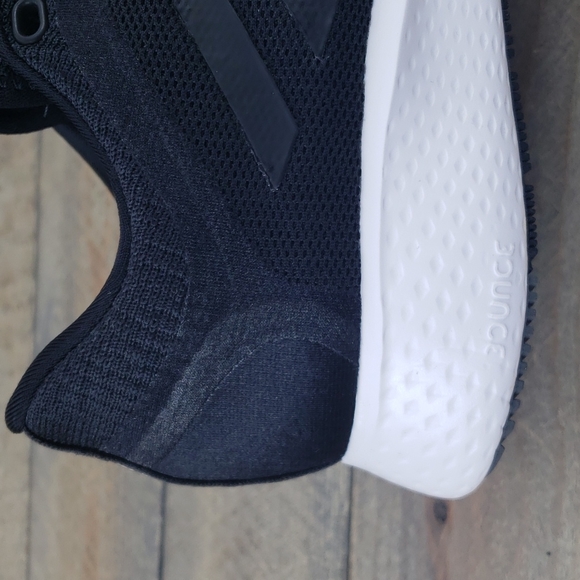 adidas Edge Lux 4 Women's Running Shoes Black White - Picture 9 of 12